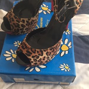 Leopard Heels